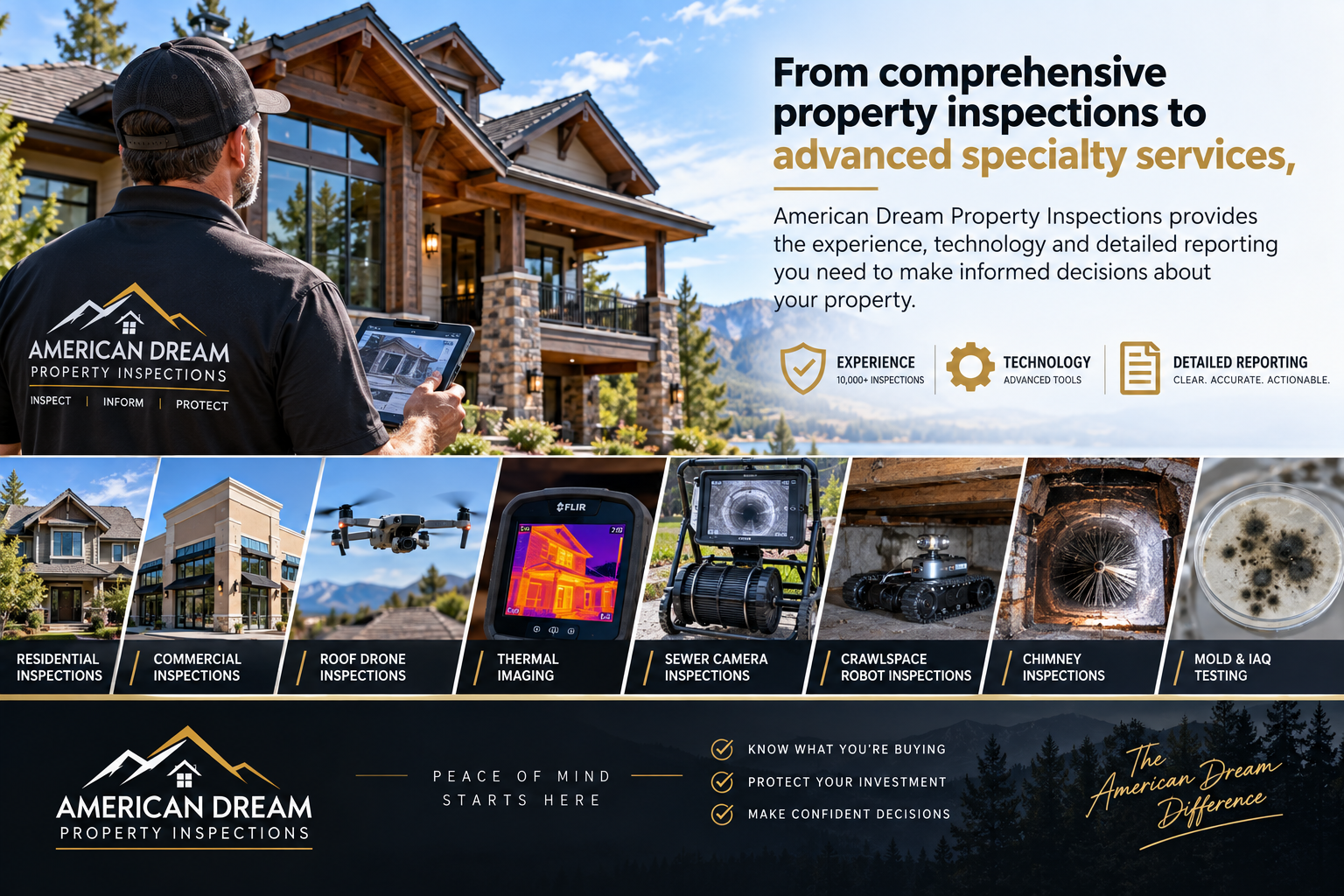 Professional property inspection services in Southern California